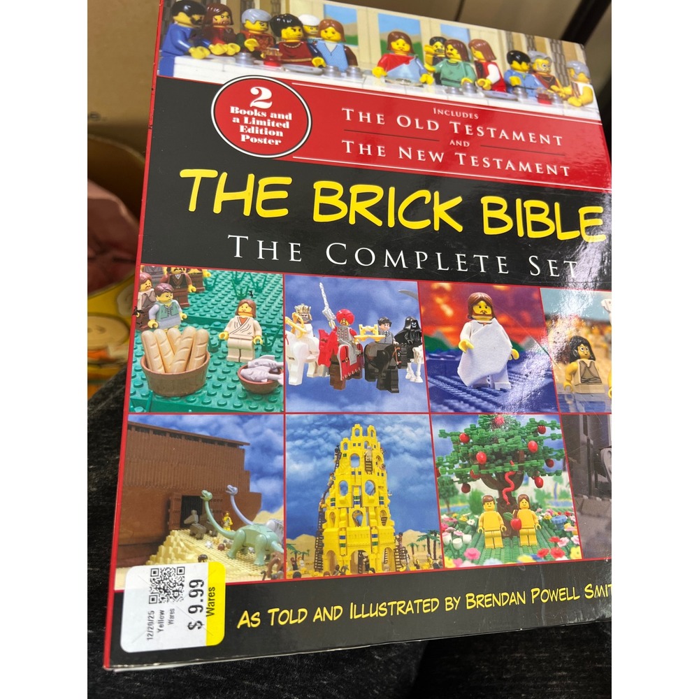The Brick Bible The Complete Set Lego Biblical Stories Two Sided Poster